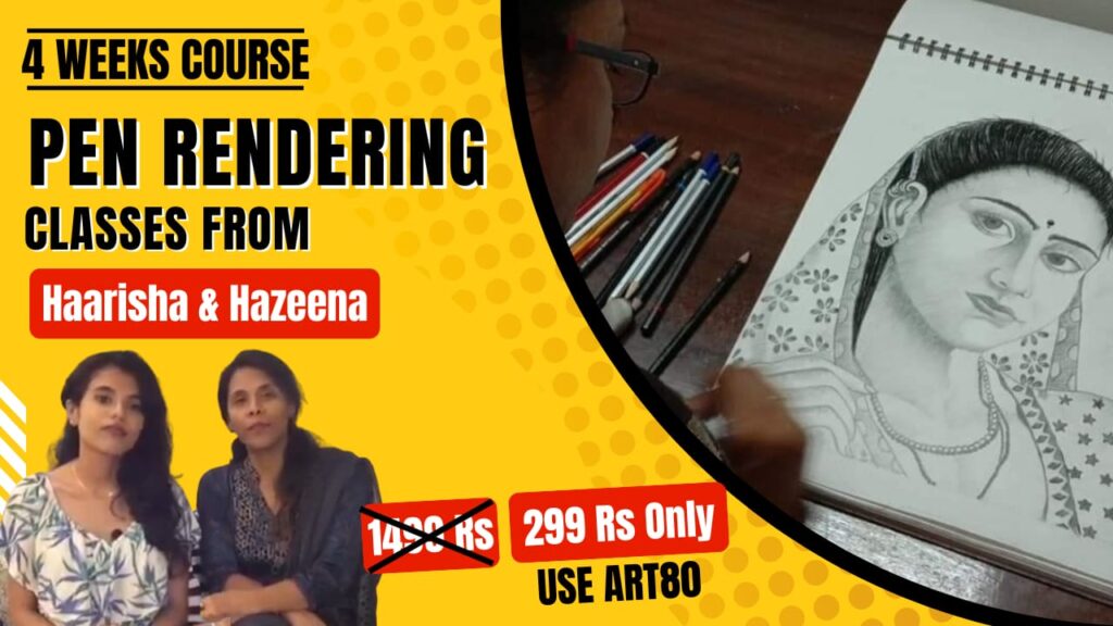 Pen Rendering - Arivudamai : Online Courses