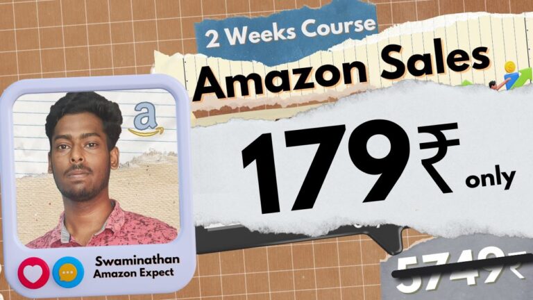 SUCCESS BLUEPRINT: AMAZON SELLER COURSE TAMIL